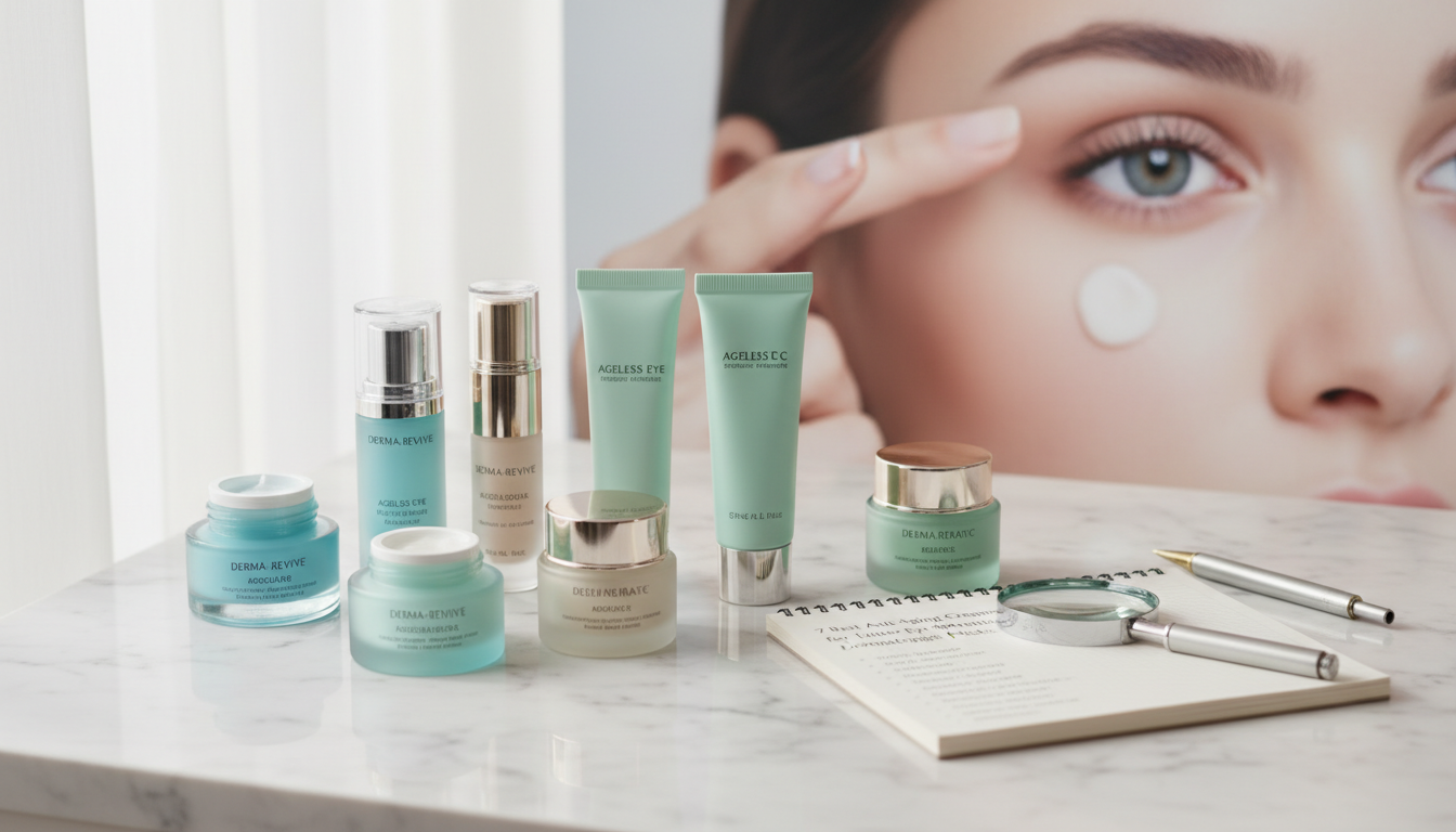 7 Best Anti-Aging Creams for Under Eye Wrinkles: Dermatologist Picks