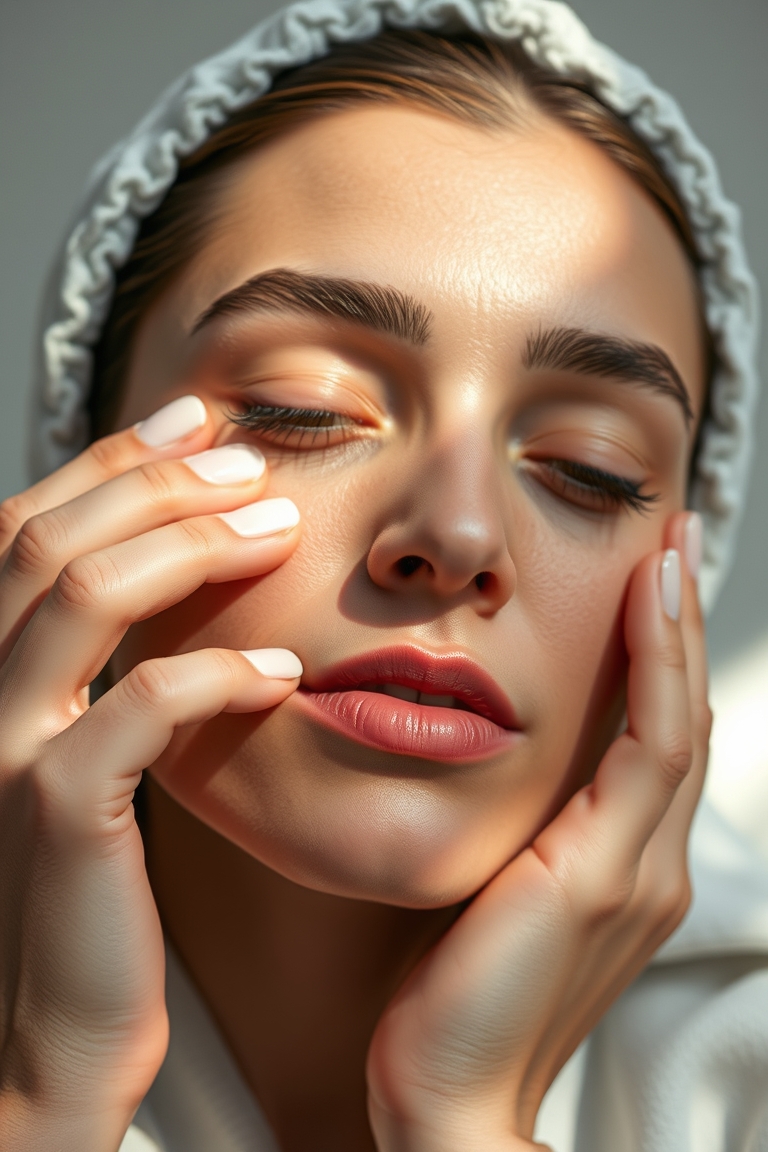 Brightening step for dull skin