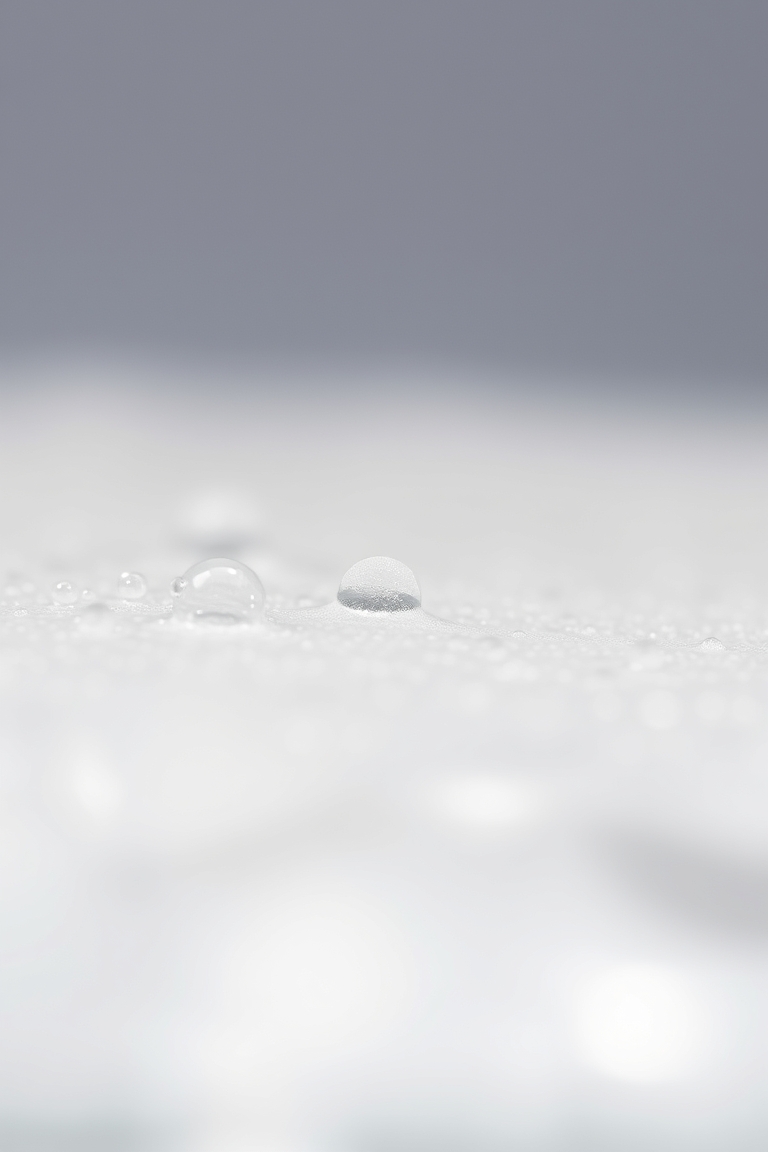 Clear gel texture of the best face wash oily skin types use for deep cleaning.