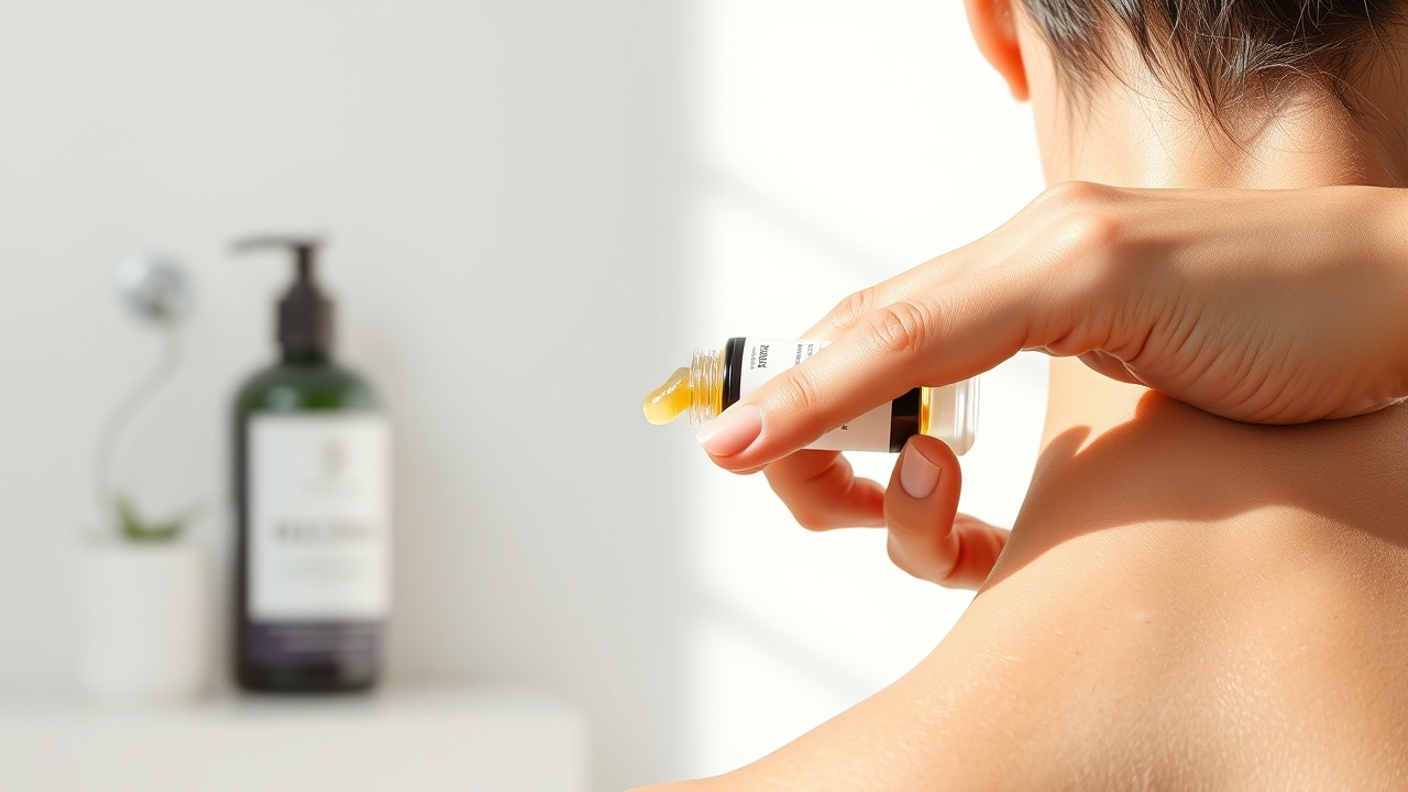 Layering retinol and niacinamide in a nighttime routine