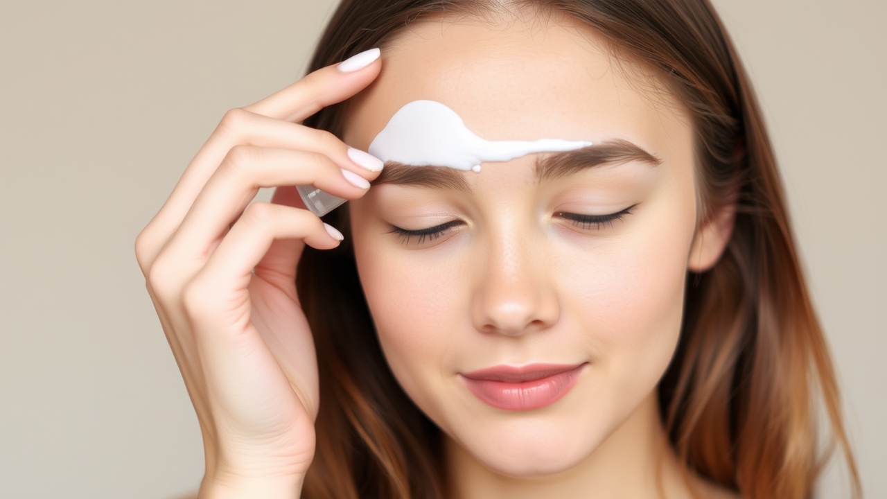 Applying mattifying toner for oily skin tips