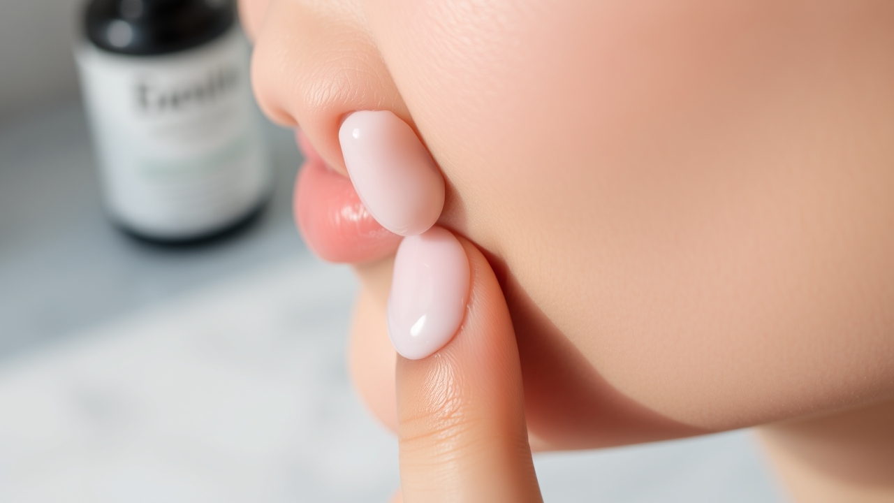 retinol peeling fix in action