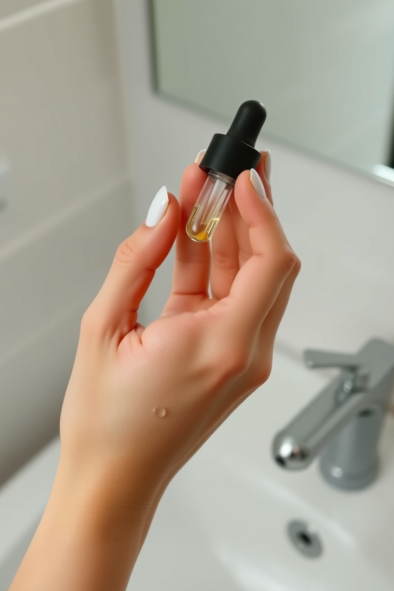 oily skin routine steps in action