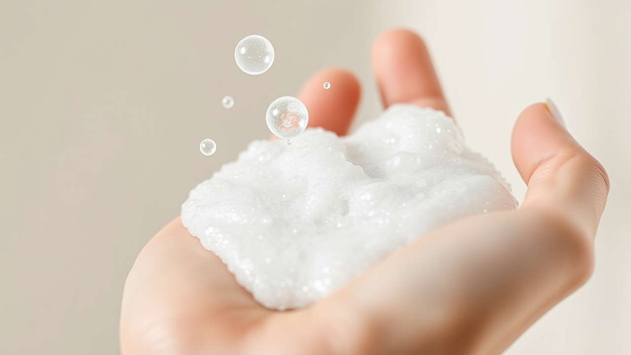 Gentle cleanser for sebum control skincare