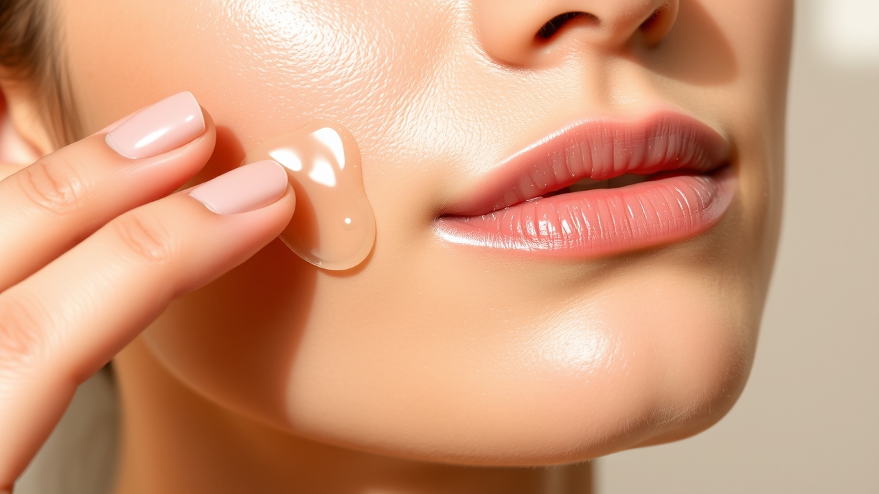 Evening skincare steps for sensitive skin