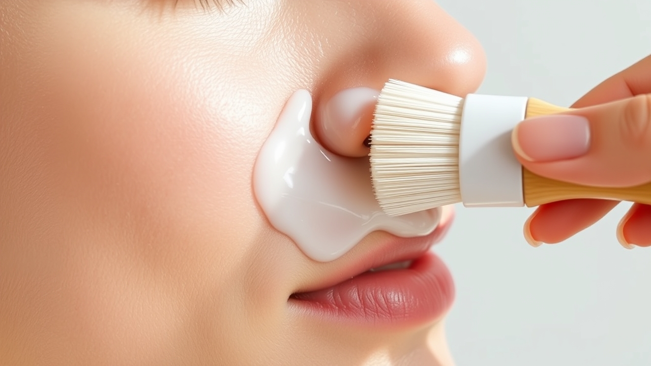 basic skincare steps with cleanser